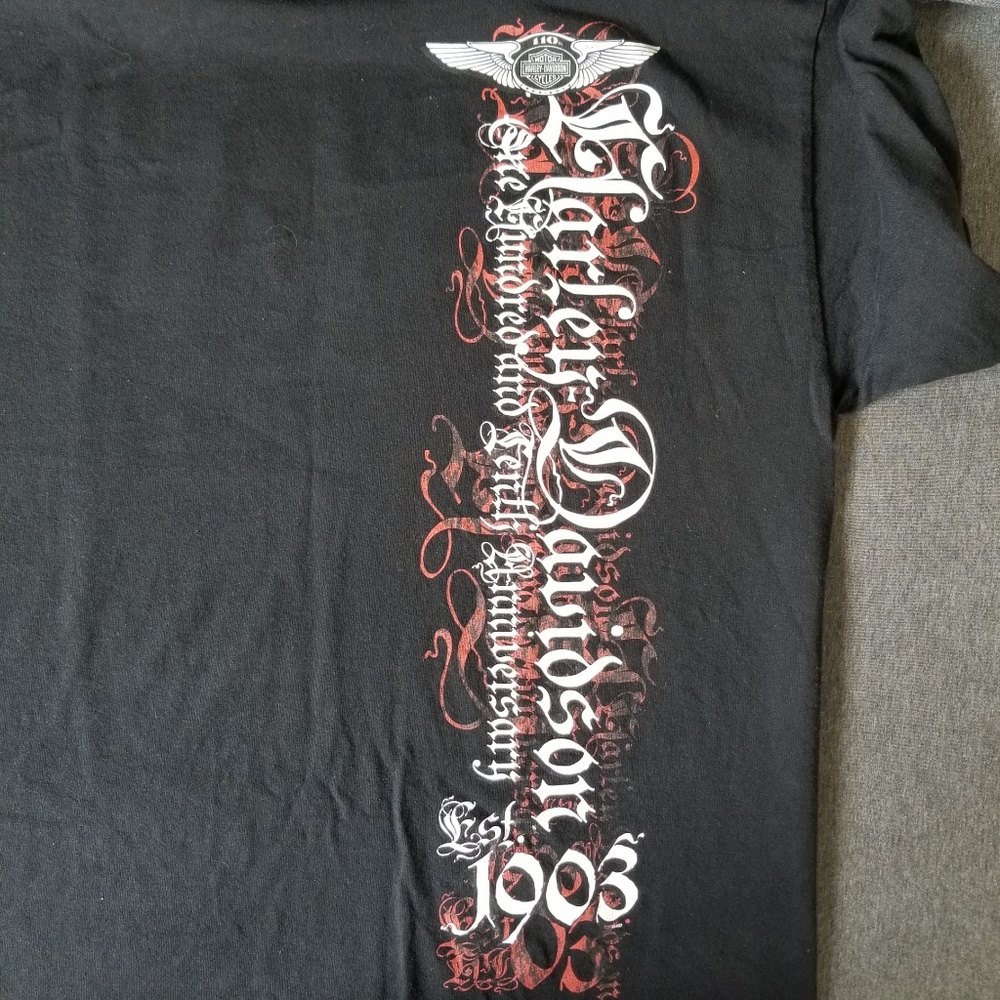 HARLEY DAVIDSON TEXAS TSHIRT .